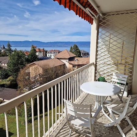 Au Beau Voyage A 2 Pas Des Thermes Thonon-les-Bains Bagian luar foto